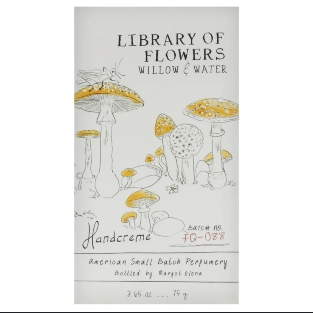 ♥️… LIBRARY OF FLOWERS WILLOW & WATER HANDCREME